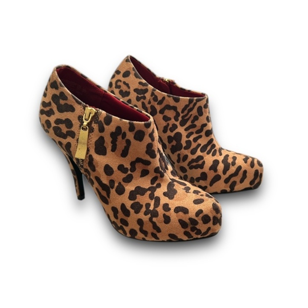Christian Siriano Leopard Print Heels- Size 7.5